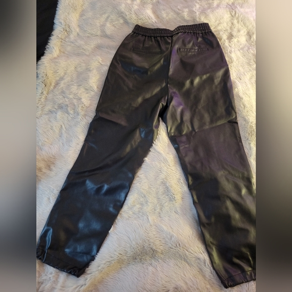ZARA Leather Pants - Picture 2 of 4